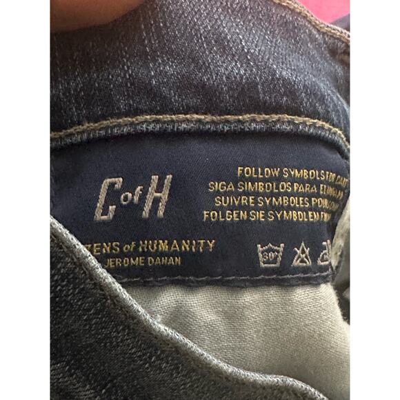 Citizen of Humanity Jeans Y2K Mid Rise Bootcut Flare Blue Women's Size 26 - Picture 8 of 8